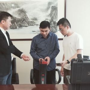 科電公司董事長竇銳鋒一行赴中國測繪學(xué)會地下管線委員會考察交流